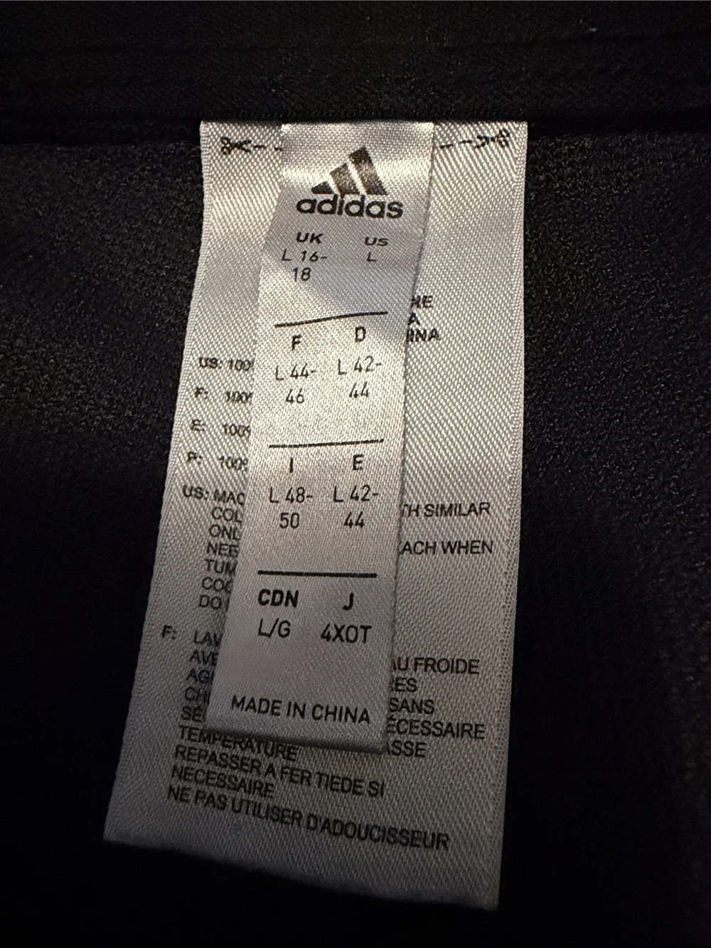 adidas Men’s Size Small Baseball Pant Sz L